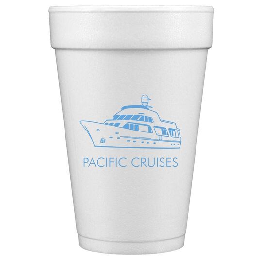 Yacht Styrofoam Cups